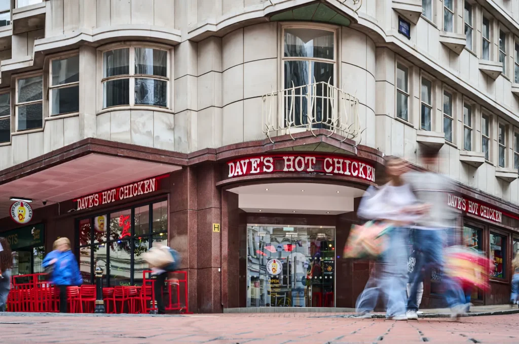Dave’s Hot Chicken Birmingham New Street Menu 45 Dave’s Hot Chicken Birmingham New Street