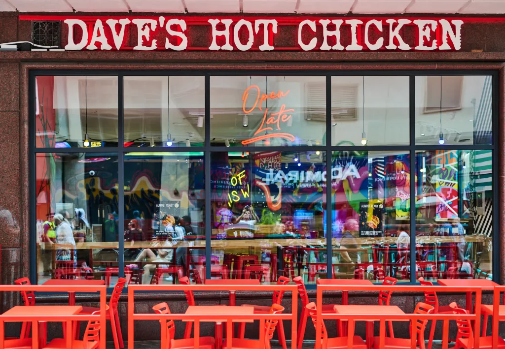 Dave’s Hot Chicken Birmingham New Street Menu 47 Dave’s Hot Chicken Birmingham New Street