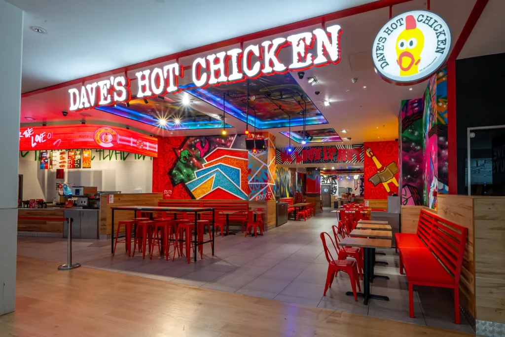 Dave’s Hot Chicken Westfield White City London 44 Dave’s Hot Chicken Westfield White City London