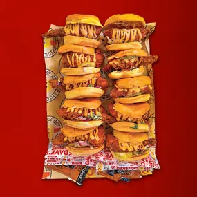Dave's Hot Chicken Bristol Menu: Nashville Heat, Fresh Every Time 9 Sliders roulette hot box product image resized